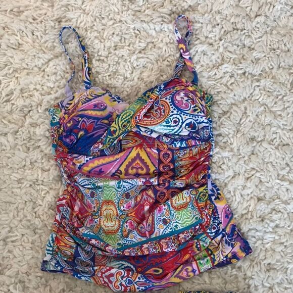 Bleu by Rod Bettie Twist Front Tankini Suit - Picture 4 of 8